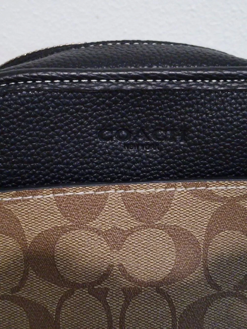 COACH Sullivan Pack Blocked Signature Men's Shoulder Bag CC009